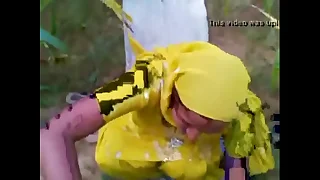 Premier Bhabhi possessions pussy fucked in field by dever
